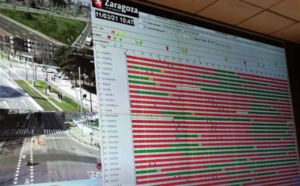 sem�foros Zaragoza