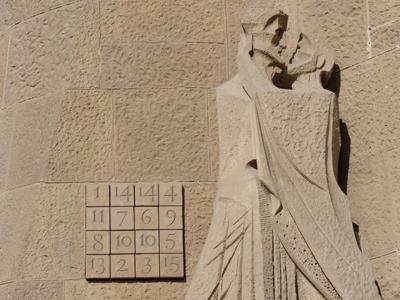 Cuadrado m�gico de la Sagrada Familia