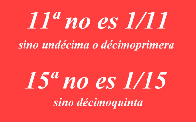 ordinales